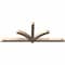 Ekena Millwork Redmond Smooth Timber Gable Bracket, Douglas Fir, 84"W x 31"H x 3 1/2"D x 3 1/2"F, 9/12 Pitch GBW084X31X0404RED00SDF - alternate 3